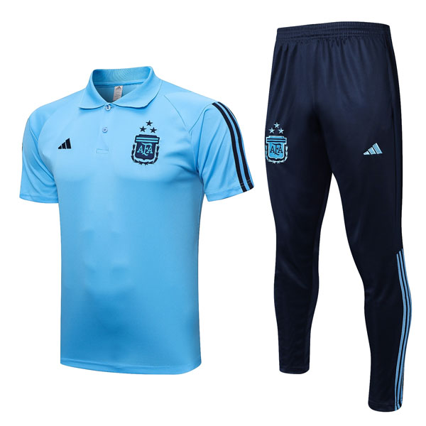 Polo Argentinien Ensemble-Complet 2022-2023 Blau